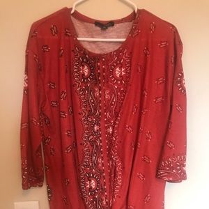 Suzanne Betro blouse 1x